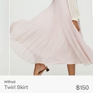 Aritizia Wilfred Twirl Skirt